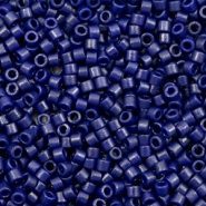 Miyuki Perlen delica's 11/0 Duracoat opaque matte dyed cobalt blue