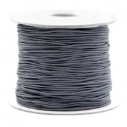 Gefärbtem Elastik Draht 0.8mm Cool grey