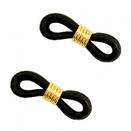 Endst&uuml;ck Brillen Kordel Black-gold