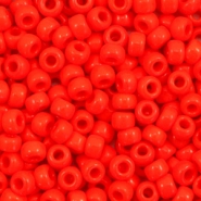 Miyuki Rocailles 8/0 Opaque vermilion red 8-407