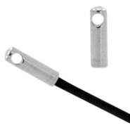 Stainless Steel - Rostfreiem Stahl Schmuckzubehör Endkappen Ø1.2mm Antik silber