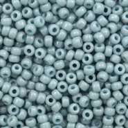 Miyuki Rocailles 8/0 Duracoat opaque moody blue 8-4479