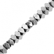 H&auml;matit Perlen Facett Disc Silver grey