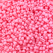 Miyuki Rocailles 11/0 Duracoat opaque carnation pink 11-4467