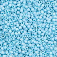 Miyuki Perlen delica's 11/0 Opaque turquoise blue DB-725