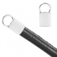 925 Silber Zubehör Endkappen 3mm Silber