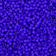 Miyuki Perlen delica's 11/0 Opaque matte cobalt blue DB-756