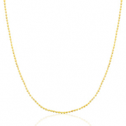 Ketten aus Stainless Steel - Rostfreiem Stahl Ballchain Mix&Match Gold