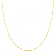 Ketten aus Stainless Steel - Rostfreiem Stahl Mix&Match Gold