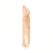 Naturstein Anhänger Quarz Peach-light orange