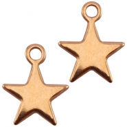Metall Perlen DQ Rosegold Metall Anhänger DQ Rosegold