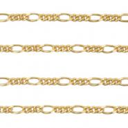 Metall Zubeh&ouml;r DQ Gliederkette Gold