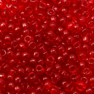 Miyuki Rocailles 8/0 Transparant ruby red 8-141