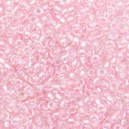 Miyuki Rocailles 11/0 Fancy lined soft pink 11-3639