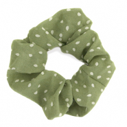 Haargummi dots Green