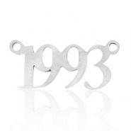 Stainless Steel - Rostfreiem Stahl Anh&auml;nger/Zwischenst&uuml;ck Jahr 1993 Silber