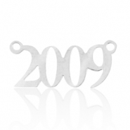 Stainless Steel - Rostfrei Stahl Anh&auml;nger / Zwischenst&uuml;ck Jahr 2009 Silber