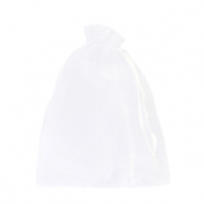 Schmuckbeutel Organza 13x18cm White