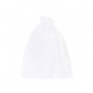 Schmuckbeutel Organza 9x12cm White