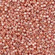Miyuki Perlen delica's 11/0 Duracoat galvanized rose gold DB-2503