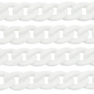 Acrylkette 22mm White