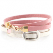 Schmucksets DQ Leder flach 5mm & Basic Leder