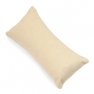 Schmuckdisplay Kissen Sammt Natural beige