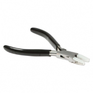Beadsmith Flachzange Schwarz-silber
