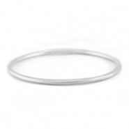 Armreifen im Temple-Look 3mm Gr&ouml;&szlig;e M Silver