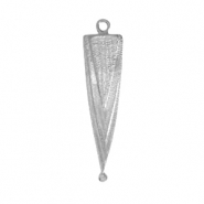 Metall Anh&auml;nger DQ Triangle Antik silber (Nickelfrei)