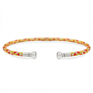 C.U.S&reg; Schmuck Armreif Yellow-red-silver