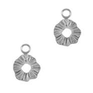 Stainless Steel - Rostfrei Stahl Anhänger 8mm Silber