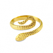 Ringe aus Stainless Steel - Rostfreiem Stahl Gold
