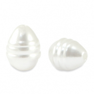 Imitationsperlen White