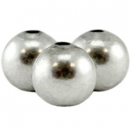 DQ Metall Perlen 4mm Antik silber