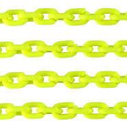 Acrylkette 15mm shiny Neon yellow