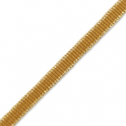 Schmuckband Amber orange-gold
