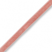 Schmuckband Pink-silver glitter