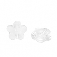 Acryl Perlen Blume Transparent