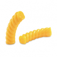 Tube Acrylperlen Twisted Spectra yellow