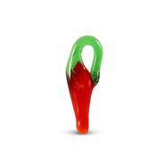 Glas-Anhänger Pfeffer Red-green