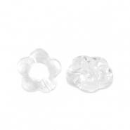 Acryl Perlen Blume Transparent