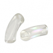 Tube Acrylperlen Transparant-AB coating