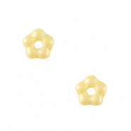 Böhmische Perlen Blume 5mm Lemon yellow