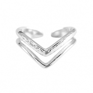 Ringe aus Stainless Steel - Rostfreiem Stahl Silber
