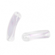 Tube Acrylperlen Transparent AB