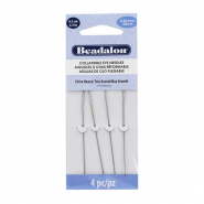 Beadalon flexibel F&auml;delnadel 6.3cm (Extra Heavy) Silver