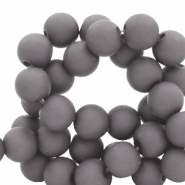 6 mm Acrylperlen Old grey