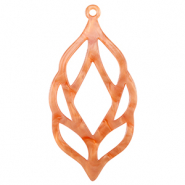 Resin Anhänger Coral red