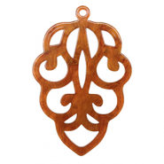 Resin Anhänger Topaz brown